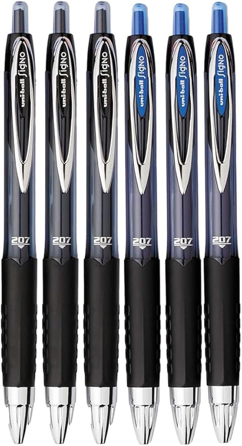 Advantage Gifts Signo 207 Roller Ball Retractable Gel Pens, Medium Point by Advantage+Gifts