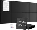 G Gamit Large Felt Wall Tiles Bulletin Board, Large Cork Board Alternative by GGAMIT