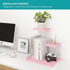 ELITEROO Desktop Shelf, Aesthetic Desk Organizer Table Top Mini Bookshelf - Image 5