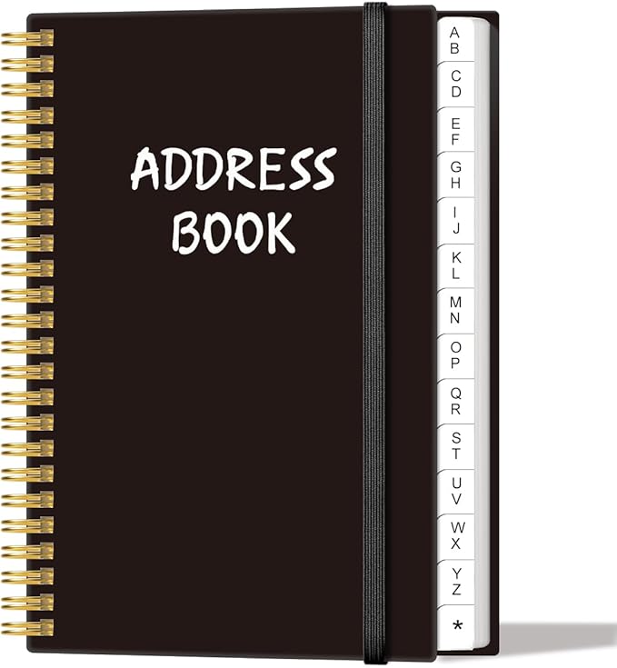 Address Book with Alphabetical Tabs by Heveboik
