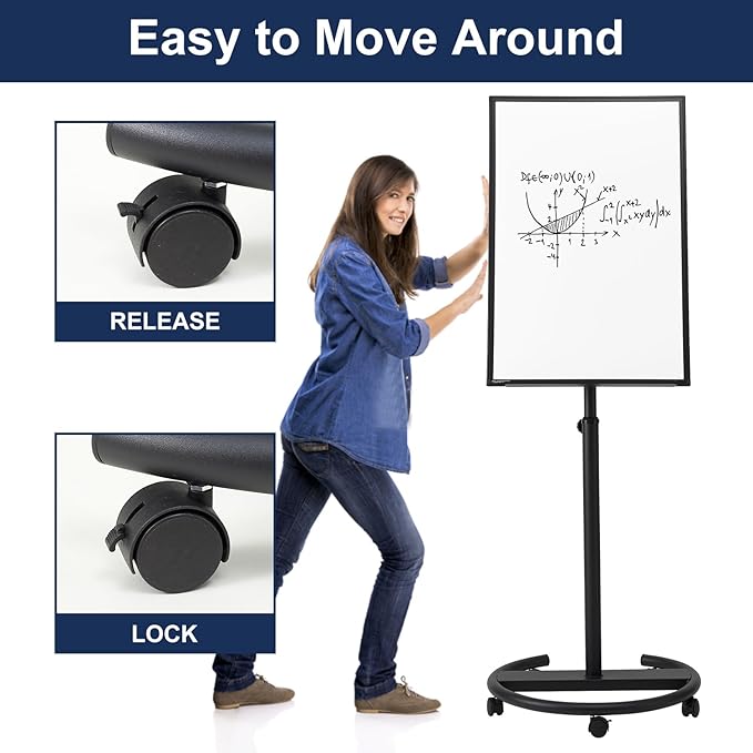 TSJ OFFICE Mobile Whiteboard Standing - Image 5