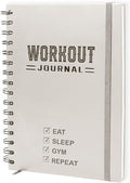 Nextnoid Hardcover Fitness Planner Workout Journal by Nextnoid