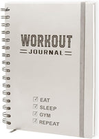 Nextnoid Hardcover Fitness Planner Workout Journal by Nextnoid