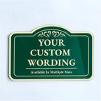 Custom Aluminum Outdoor Sign by SpeedyOrders