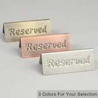 2 Pack Small Reserved Table Signs - Image 4