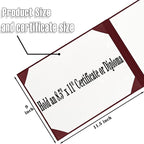 Happy Secret Diploma Cover 8.5"x 11" Diploma Holder Graduation Certificate - Image 2