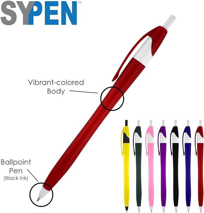 SyPen Personalized Pens With your Custom Logo or Text-1000 Pack Bulk-for - Image 4