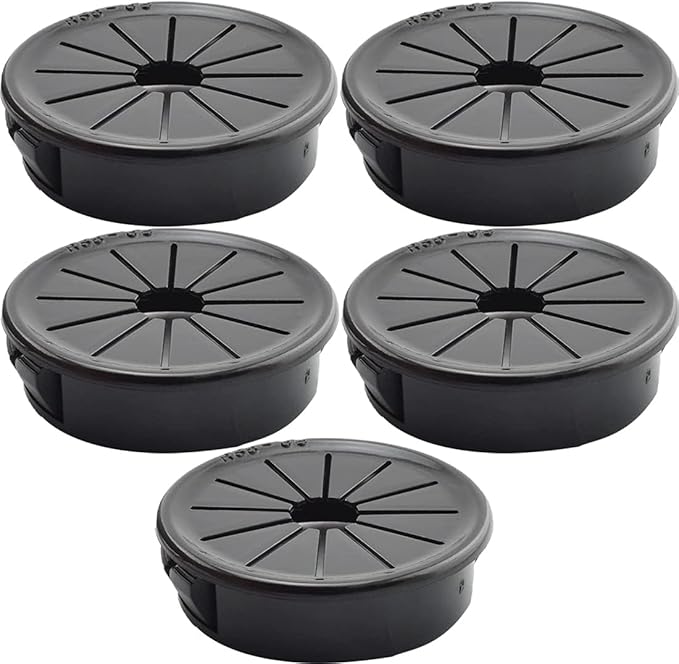 Aifeier ET 1-1/2 Inch Cable Grommets Petal-Shaped Buckle Type Wire Hole Cover by AifeierET