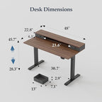 Klicelor 48 Inch Electric Standing Desk - Image 3