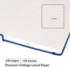 Comix Lined Journal Notebook for Women Men, Journaling Notebooks for Office - Image 3
