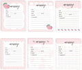 6 Pieces Telephone Message Sticky Notes Pads 4 x 5 Inch Self Adhesive Book Call by Unknown