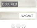 Vacant Occupied Privacy Sign, Vacant Occupied Door Sign by LoYinLo