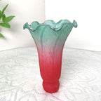 Bieye LS70 Lily Flower Blown Glass Lampshade - Image 6