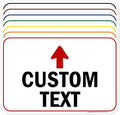 Custom Arrow Directional Sign by My Sign Center by MySignCenter
