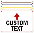Custom Arrow Directional Sign by My Sign Center by MySignCenter