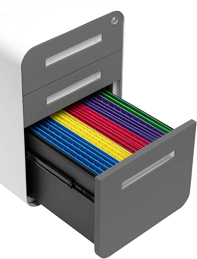 Laura Davidson Furniture Stockpile 3 Drawer File Cabinet - Image 7