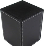KINGFOM PU Leather Square Pens Pencils Holder Cup Desktop Stationery Organizer - Image 9