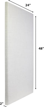 ATS Acoustics Sound Absorbing Acoustic Panel 24" x 48" x 2" Beveled Edge - Image 3