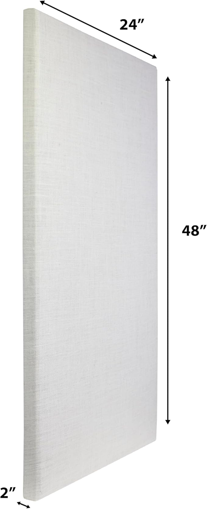 ATS Acoustics Sound Absorbing Acoustic Panel 24" x 48" x 2" Beveled Edge - Image 3