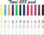 Madisi Washable Markers, Super Tips Markers, Classroom Bulk Pack - Image 2