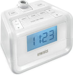 homedics dual alarm digital fm clock radio time, main product view