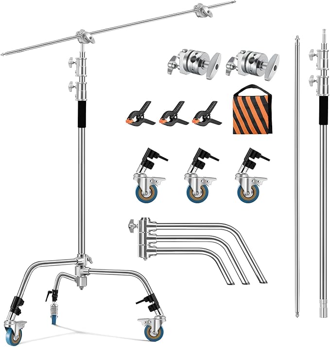 Soonpho Adjustable 10ft/3.3m Heavy Duty Light Stand by soonpho