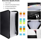 ENGPOW Expanding File Folder Important Document Organizer Fireproof Document - Image 3