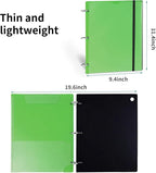 Tashkummy 360° Pivotable 3 Ring Clipboard Binder, Foldable Binders 1 Inch Fits - Image 3