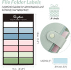 SKYDUE Expanding File Organizer - Image 5