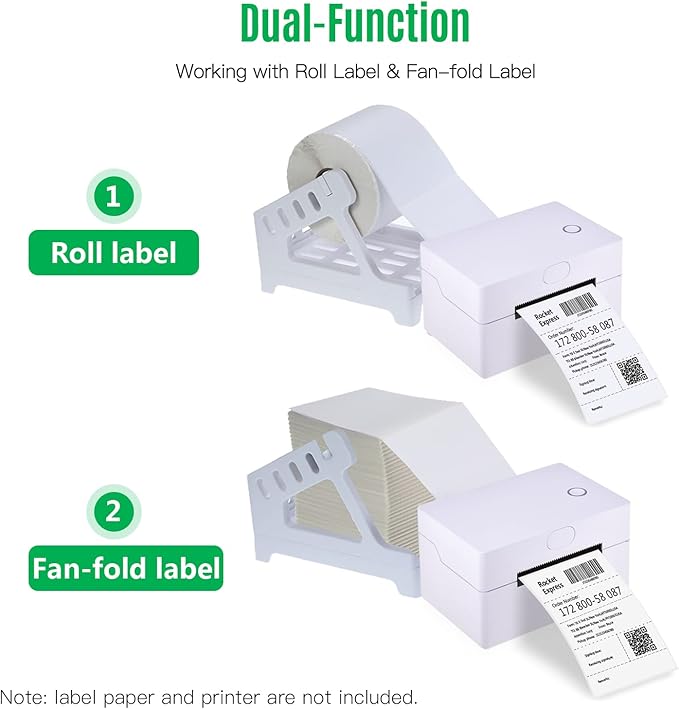 Thermal Label Holder for Shipping Labels Compatible - Image 5