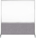 DivideWrite Mobile Whiteboard | Double Sided Dry Erase Board | Portable Office by VERSARE