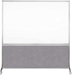 DivideWrite Mobile Whiteboard | Double Sided Dry Erase Board | Portable Office by VERSARE