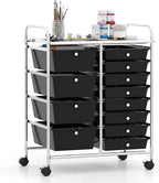 Giantex 12 Drawer Rolling Cart by Giantex