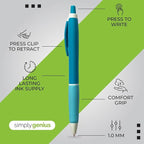 Simply Genius 100-Piece Retractable Ballpoint Pen Set - Image 3