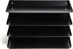 Huron Desktop Horizontal 4-Slot Legal File Binder Organizer Storage Letter Tray - Image 6