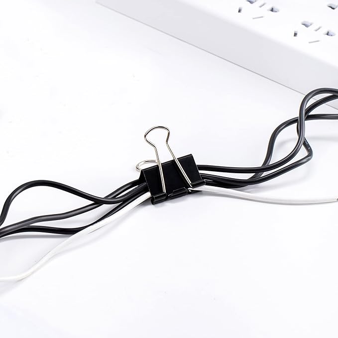 Amazon Basics Sturdy Binder Clips - Image 8