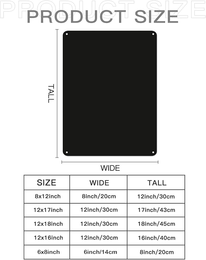 Custom Sign Bulk Personalized Metal Signs - Image 2
