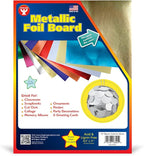 Hygloss Metallic Cardstock Sheets – 50 Shiny Gold & Silver Sheets, 8.5” x 11” - Image 3
