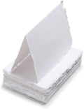 Wanderings Handmade Deckle Edge Tent Cards – Folded to 5" x 7" – 150 GSM by Wanderings