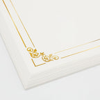 50 Sheets Gold Foil Border Certificate Paper, 8.5 x 11 Inch Letter Size - Image 6