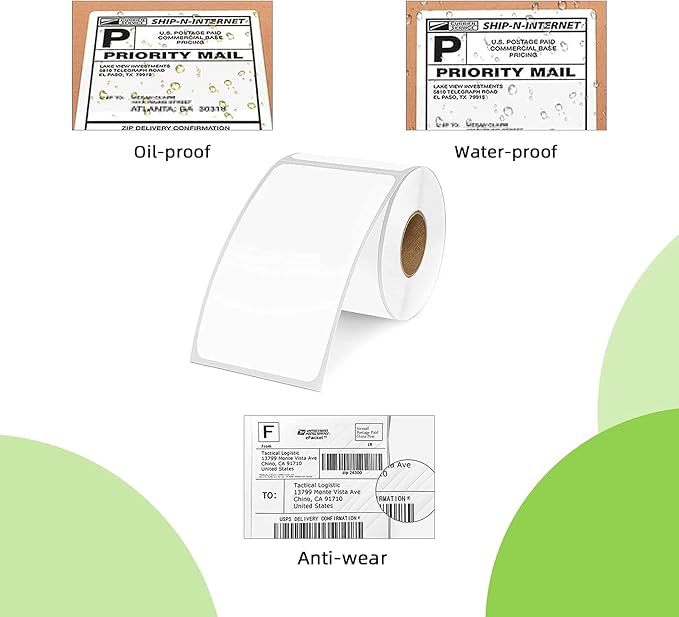 Compatible 2-1/4" x 4" Direct Thermal Labels Replacement - Image 5