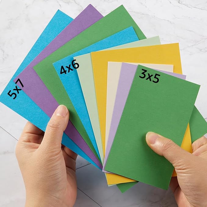 50 Sheets Blank Cardstock Paper 250 GSM Thick Heavy Cards Stock - Image 3