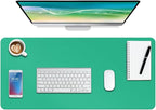 Boutilon Leather Desk Pad Protector, Non-Slip Mouse Pad, Laptop Desk Pad by Boutilon