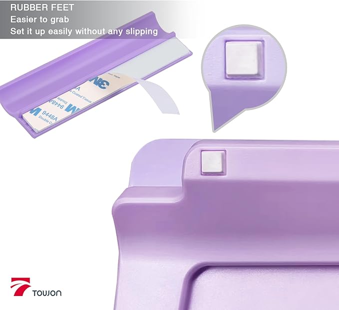 TOWON Small Glass Dry Erase Board, Desk White Board - Image 4