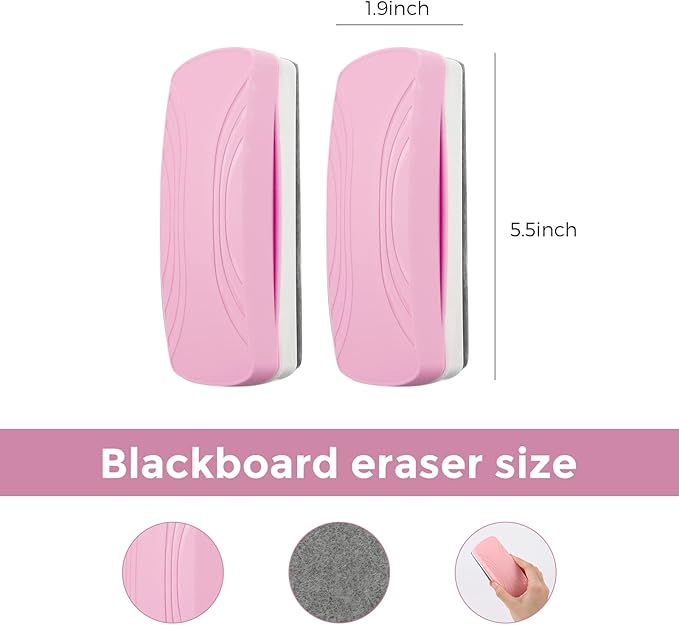 Ddaowanx Whiteboard Eraser, Magnetic Dry Erase Eraser, Glass Board Eraser - Image 3