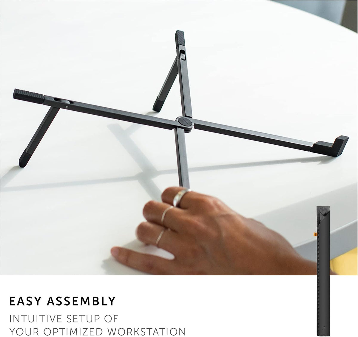 Native Union Fold Laptop Stand – Ultra-Slim Foldable & Portable Laptop St...