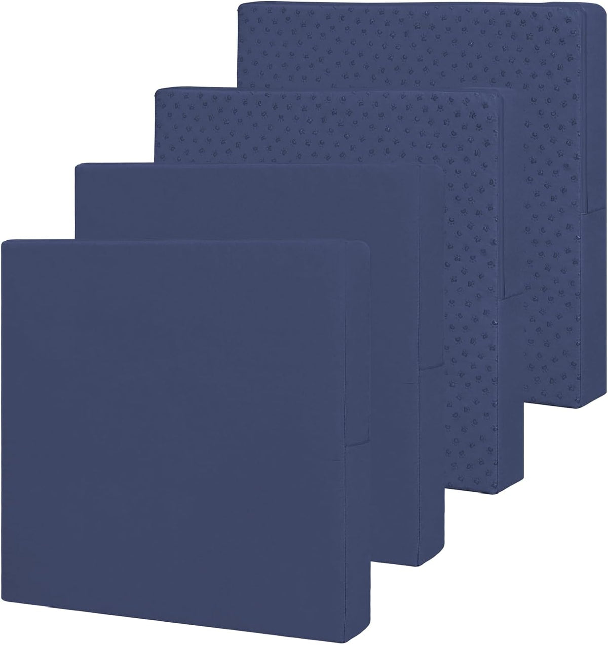 Easy-Going Waterproof Patio Cushion Covers 22x22x4 inch 4 Pack