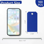 100 Pieces Plastic Shipping Tags - Image 2