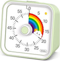 Visual Timer for Kids with Pause Function, Cute Silent Timer with Rainbow for by InfPokidCuteVisualTimer