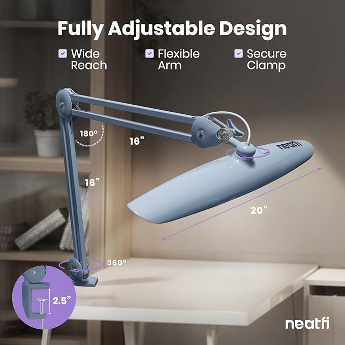Neatfi XL 2, 200 Lumens LED Desk Lamp - Image 7